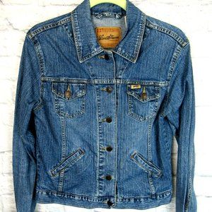 Levi's Women's Denim Trucker Jacket Button Down Size SMALL
